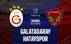 Nhận định, soi kèo Galatasaray vs Hatayspor ngày 3/4/2024