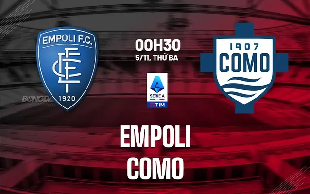 Nhận định trận đấu Empoli vs Como